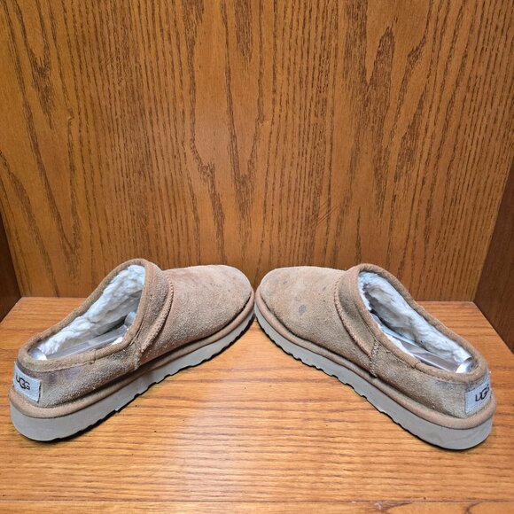 UGG Classic Micro Suede Booties Size 8 1108193 Chestnut Boots Slippers - Picture 4 of 8